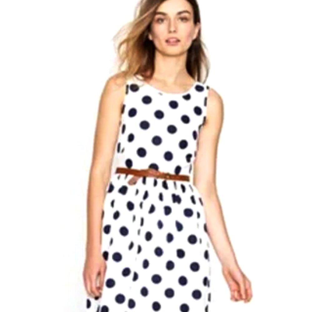 Stunning J.Crew Polka Dot Dress - Size 4, Perfect Condition!